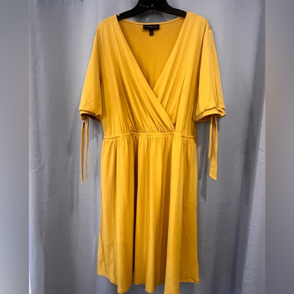 Lane Bryant Classic little yellow Dress - Size 14/16